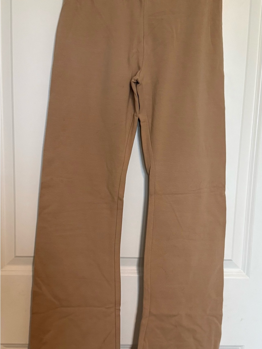 Women's Straight Chino Pants in Tan
